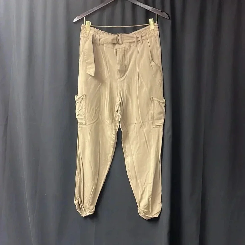 Free People Tan‎ Cargo pants 6